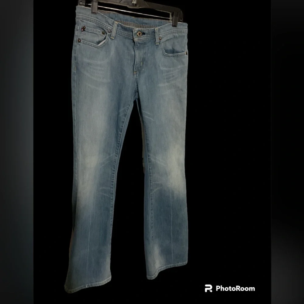 Ralph Lauren Polo Company Bootcut Flare Jeans Size 8 Vintage - Picture 4 of 6